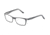 Morgan 201063 Progressive Prescription Eyeglasses - Black Frame and Clear Lens 201063-8738PR