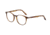 Morgan 201119 Progressive Prescription Eyeglasses, Brown Tortoise Frame, 201119-4401PR