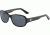 Morgan 207182 Single Vision Prescription Sunglasses, Black Frame, 207182-8840SV