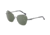 Morgan 207349 Sunglasses,Gun Frame,Grey/Green Lens, 207349-6500