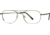 National NA0077 Eyeglass Frames - Shiny Gun Metal Frame Color