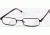 National NA0099 Eyeglass Frames - Shiny Dark Brown Frame Color