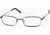 National NA0240 Eyeglass Frames - Shiny Gun Metal Frame Color