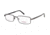 National NA0316 Eyeglass Frames - Matte Black Frame Color