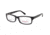 National NA0317 Eyeglass Frames - Shiny Black Frame Color