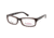 National NA0317 Eyeglass Frames - Shiny Dark Brown Frame Color