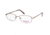 National NA0325 Eyeglass Frames - Shiny Dark Brown Frame Color