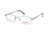 National NA0325 Eyeglass Frames - Shiny Gun Metal Frame Color