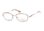 National NA0334 Eyeglass Frames - Gold Frame Color