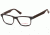 National NA0341 Eyeglass Frames - Shiny Dark Brown Frame Color