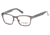 National NA0346 Eyeglass Frames - Matte Gun Metal Frame Color