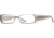 Nicole Miller Collection NL Kashmir SENL KASH00 Single Vision Prescription Eyewear - Au Naturale SENL KASH005240 TN