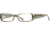 Nicole Miller Collection NL Kashmir SENL KASH00 Single Vision Prescription Eyewear - Moss SENL KASH005240 GN