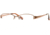 Nicole Miller Collection NL Lustre SENL LUST00 Bifocal Prescription Eyeglasses - Truffle SENL LUST005345 BN