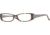 Nicole Miller Collection NL Merci SENL MERC00 Progressive Prescription Eyeglasses - Amber SENL MERC005030 TO