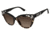 Nicole Miller Corsica Sunglasses - Frame TORTOISE/BLACK, Lens Color Dark Brown Gradient, Size 52/19mm NMCORSICA02