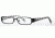 Nicole Miller Edgy SENM EDGY00 Progressive Prescription Eyeglasses - Black Web SENM EDGY005135 BK