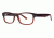 Nicole Miller Greene Bifocal Prescription Eyeglasses - Frame Red Fade, Size 51/14mm NMGREENE03