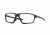 Oakley A CROSSLINK ZERO OX8080 Progressive Prescription Eyeglasses 808007-58 - Satin Black Frame, Clear Lenses
