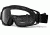 Oakley Ballistic Assault Fan Goggles, Black Frame, Clear, Grey, and Laser Lenses OO7033-01
