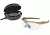 Oakley SI Ballistic M Frame 3.0 Sunglasses, Dark Bone Frame, Clear and Grey Lenses OO9146-07
