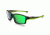 Oakley Chainlink Mens Asian Fit Sunglasses, Grey Smoke Frame, Jade Iridium Lens OO9252-04