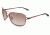 Oakley Conquest Sunglasses Polished Rose Gold/Brown Moss Frame, VR50 Brown Gradient Lens-OO4101-02