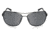 Oakley Conquest Sunglasses Polished Black/Black Frame, Black Iridium Polarized Lens-OO4101-04