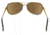 Oakley Conquest Sunglasses Satin Gold/Iris Frame, Tungsten Iridium Lens-OO4101-03