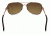 Oakley Conquest Sunglasses Satin Rose Gold/Tortoise Frame, Brown Gradient Polarized Lens-OO4101-01