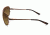 Oakley Conquest Sunglasses Satin Rose Gold/Tortoise Frame, Brown Gradient Polarized Lens-OO4101-01