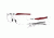 Oakley Crosslink 53mm Pearl/Team Cardinal Men's Eyeglass Frames w/ Blank Lenses OX8027-0453