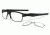 Oakley Crosslink Switch Eyeglasses, Satin Black/Satin Black Frame, 53mm OX3128-0153