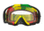 Oakley Crowbar MX Heritage Racer Goggle, Rasta/Clear, OO7025-37