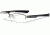 Oakley Double Tap Single Vision Brushed Chrome Frame