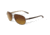 Oakley Feedback Womens Sunglasses, Polished Chocolate Frame, Brown Gradient Polarized OO4079-06