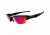 Oakley Flak Jacket Sunglasses - Polished Black/OO Red Iridium Polarized 26-219