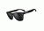 Oakley Frogskins LX Mens Sunglasses Polished Black Frame, Black Iridium Polarized Lens OO2043-04