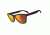 Oakley Frogskins LX Mens Sunglasses Matte Black Frame, Ruby Iridium Lens OO2043-02