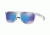Oakley HOLBROOK R OO9377 Sunglasses 937704-55 - Clear Frame, Prizm Sapphire Lenses
