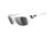 Oakley Jupiter Squared Sunglasses, Matte White Frame, Black Irid Lens, Polar OO9135-08