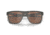 Oakley Leffingwell Sunglasses, Matte Grey Smoke Frame, Prizm Tungsten Lens, 57, OO9100-910002-57