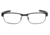Oakley Metal Plate 53mm MatteBlack Frame w/ Sat Chr Progressive Vision Prescription Eyeglasses OX5038-0153