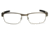 Oakley Metal Plate Progressive Rx Eyeglasses, Size 53 - Brushed Chrome Frame 22-199