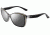 Oakley News Flash Sunglasses - Black Shadow Frame and Grey Lens OO2025-01