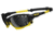 Oakley Racing Jacket LiveStrong Single Vision Prescription Sunglasses - Polished Black/Yellow Frame