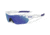 Oakley RADARLOCK EDGE ASIAN OO9209 Sunglasses 920901-38 - Polished White Frame, Violet Iridium Lenses