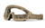 USED Oakley SI Ballistic 2.0 Goggles, Dark Bone Frame, Clear Lens OO7035-05, EDEMO2