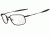 Oakley Chieftain Eyeglasses Frame, Size 55 - Brown OX5072-0355