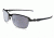Oakley Tinfoil Carbon Sunglasses Carbon Matte Black/Silver Frame, Grey Lens-OO6018-01